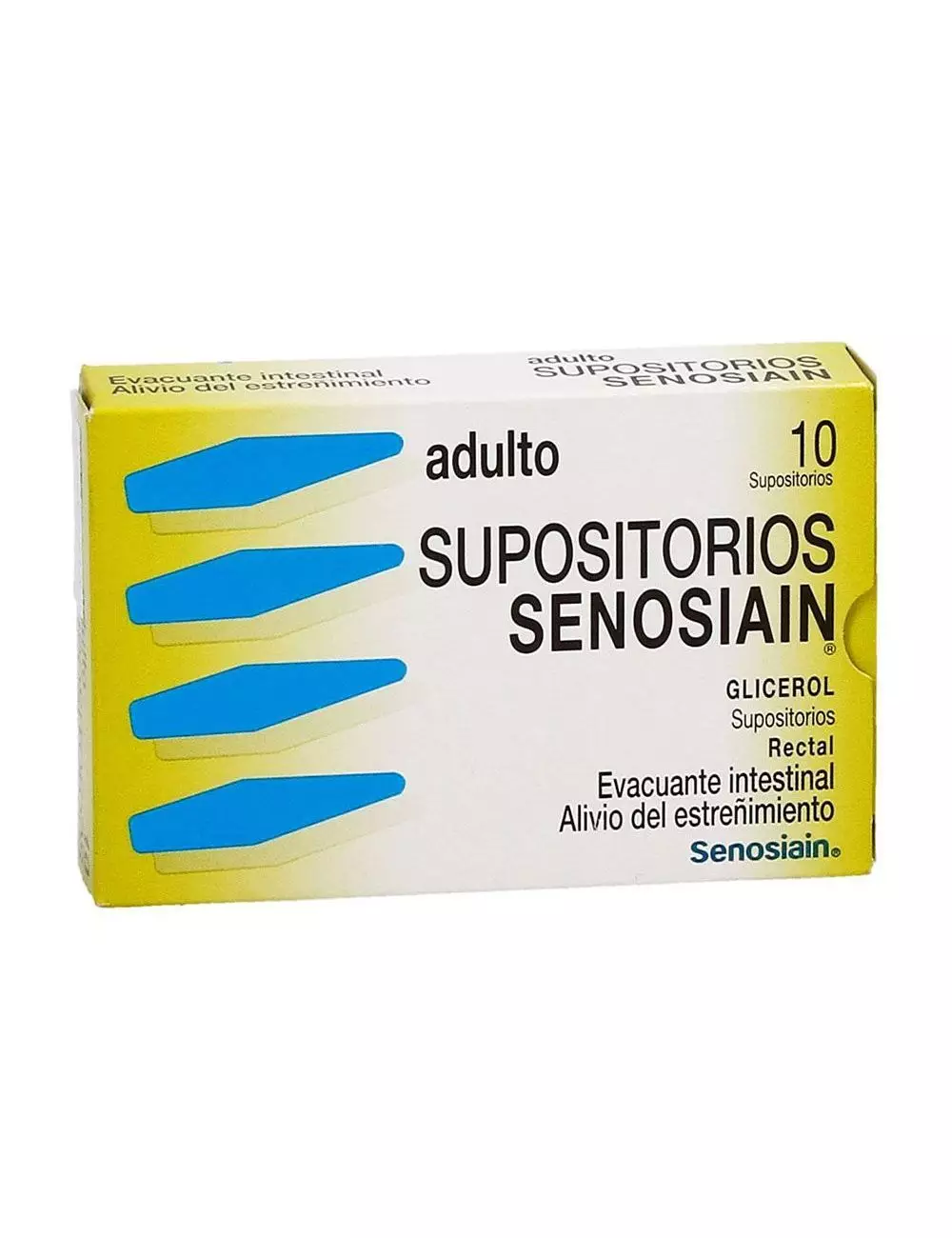 Precio Senosian adulto con 10 supositorios