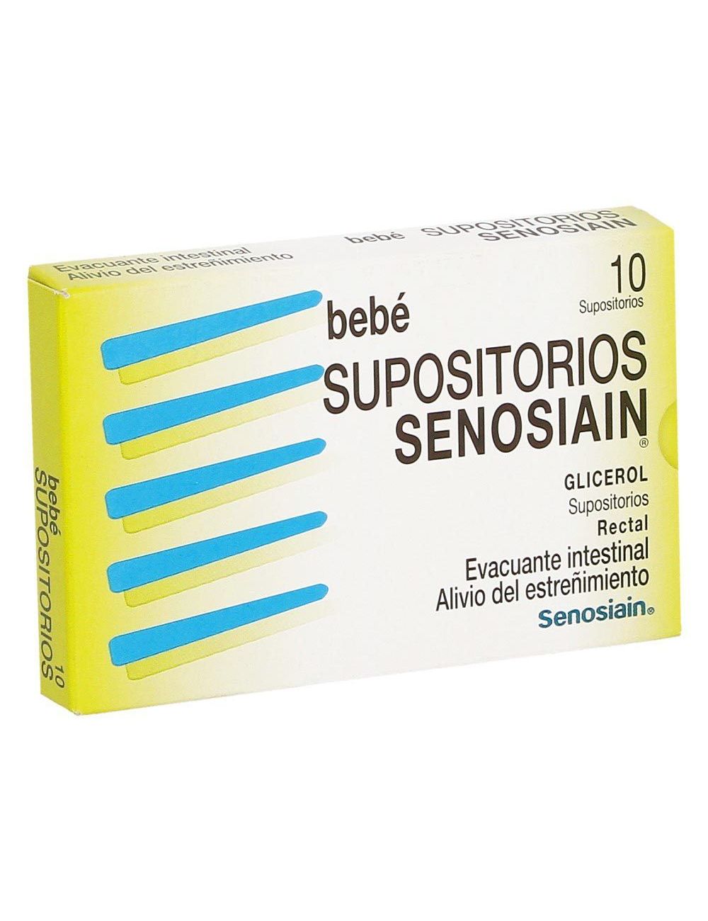 Supositorios Senosiain Bebé Caja Con 10 Piezas