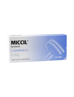 Miccil 1 mg Caja Con 20 Tabletas