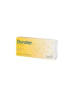 Durater 20 Mg Caja Con 20 Comprimidos