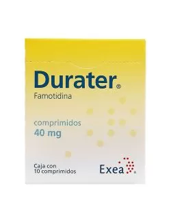 Durater 40 mg Caja Con 10 Comprimidos