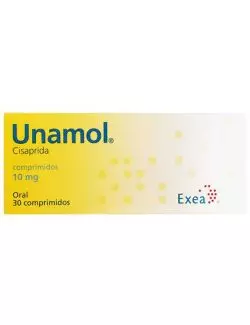 Unamol 10mg Caja Con 30 Comprimidos