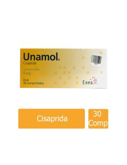 Unamol 5 mg Caja Con 30 Comprimidos