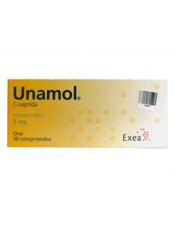 Unamol 5 mg Caja Con 30 Comprimidos
