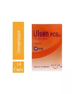 Ulsen PCS 40 mg Caja Con 14 Cápsulas