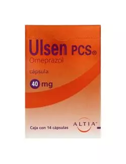 Ulsen PCS 40 mg Caja Con 14 Cápsulas