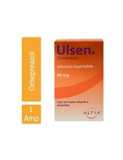 Ulsen Solución 40 mg Caja Con Frasco Ampula Con 1 Ampolleta