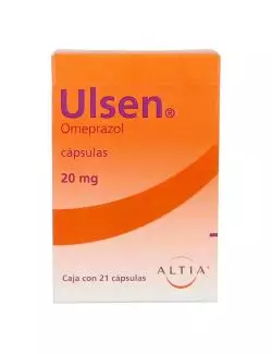 Ulsen 20 mg Caja con 21 Cápsulas