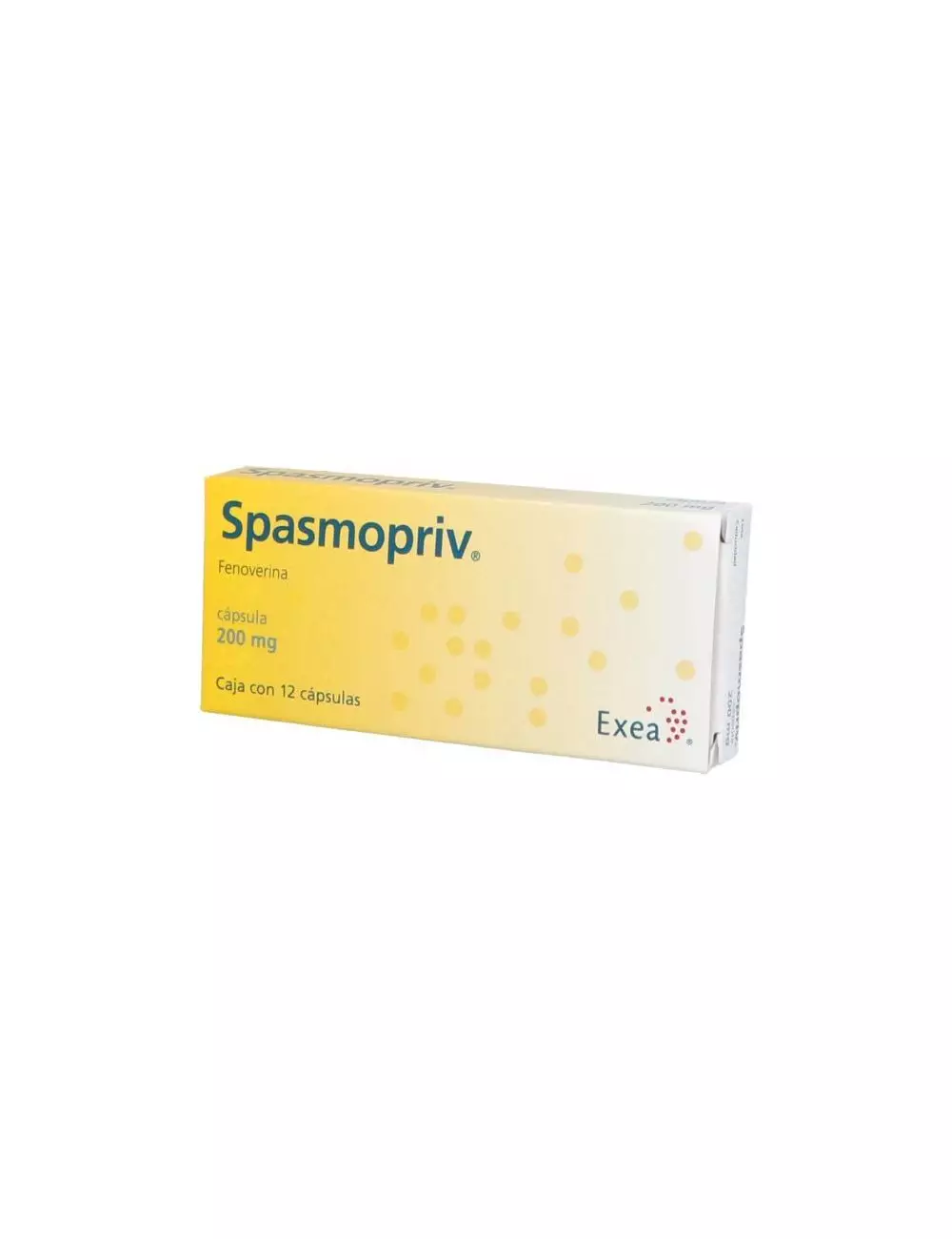 Spasmopriv 200 mg Caja Con 12 Cápsulas