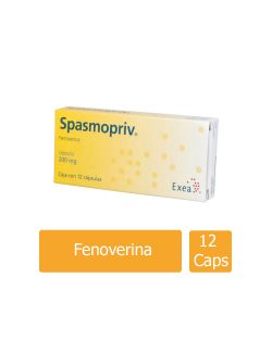 Spasmopriv 200 mg Caja Con 12 Cápsulas