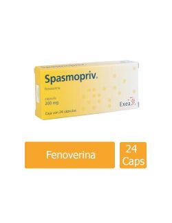 Spasmopriv 200 mg Caja Con 24 Tabletas