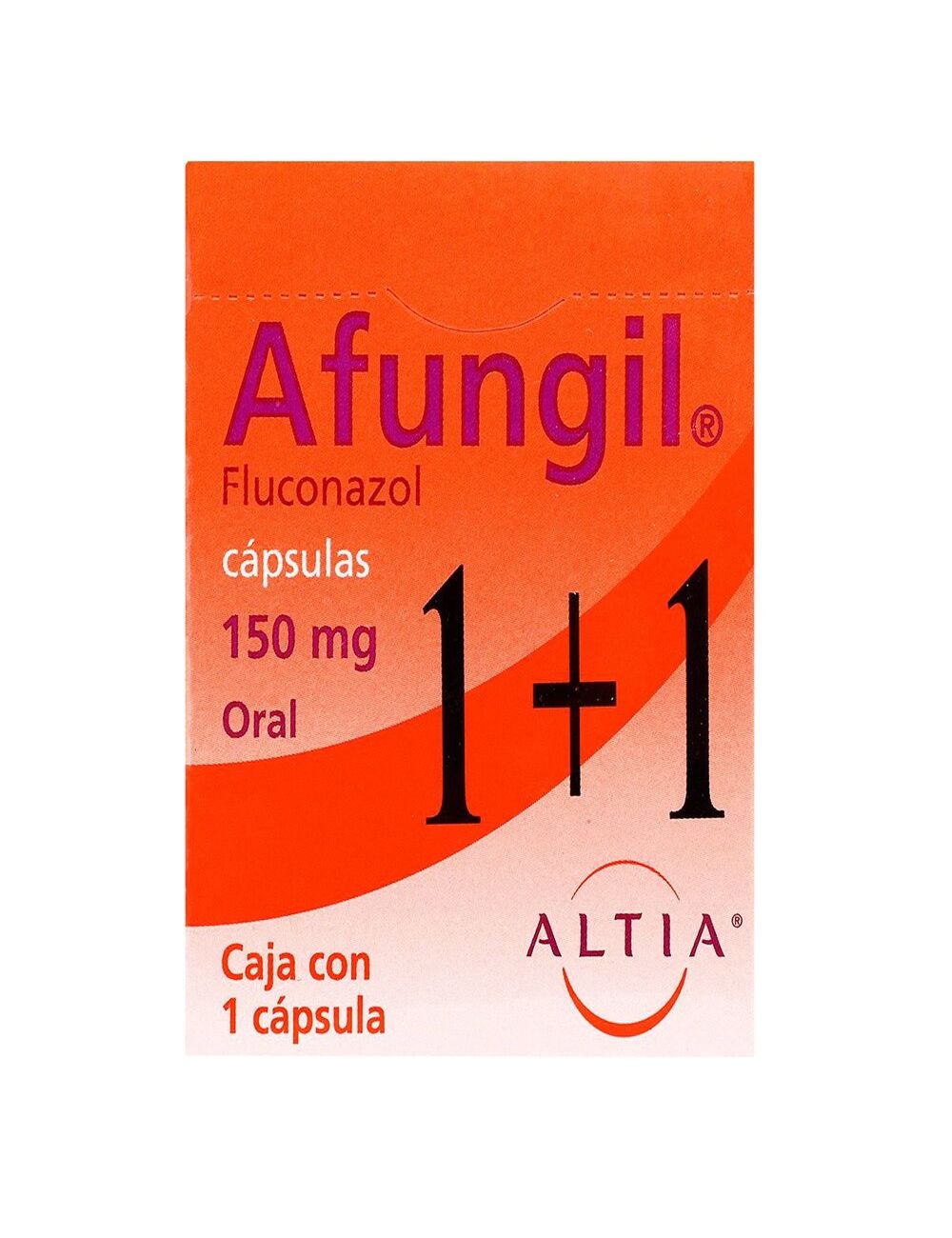 Afungil 150 mg 2 Cajas Con Una Cápsula Cada Una