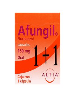 Afungil 150 mg 2 Cajas Con Una Cápsula Cada Una