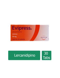 Evipress 10 mg Caja Con 30 Tabletas