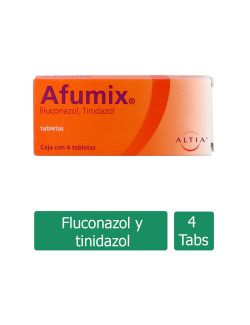 Afumix 500 mg/37.5 mg Caja Con 4 Tabletas