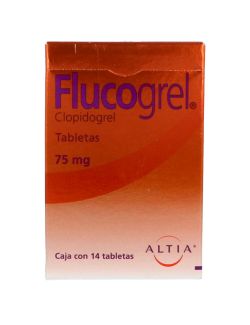Flucogrel 75 mg Caja Con 14 Tabletas