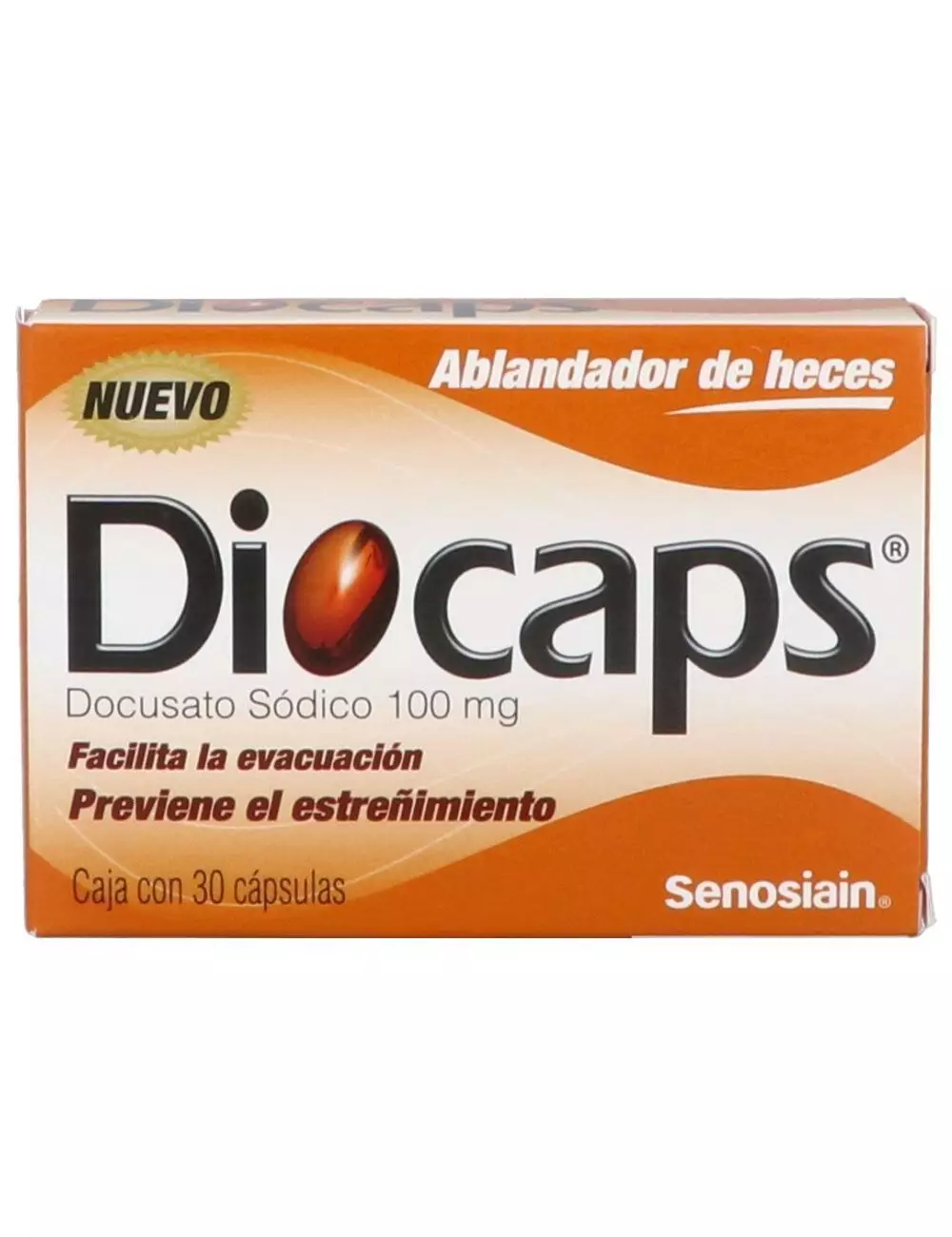 Diocaps 100 mg Caja Con 30 Cápsulas