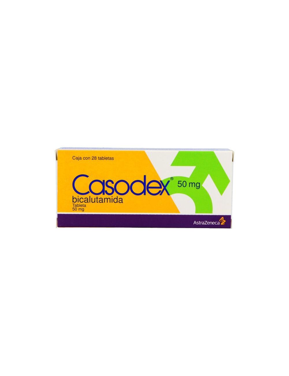 Casodex 50 mg Caja con 28 Tabletas