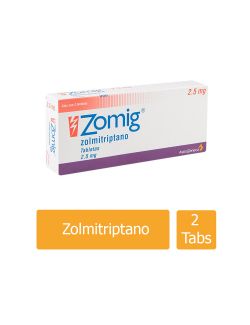 Zomig 2.5 mg Caja Con 2 Tabletas