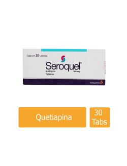Seroquel 100 mg Caja Con 30 Tabletas
