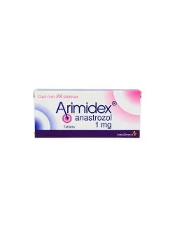 Arimidex 1 mg Caja Con 28 Tabletas