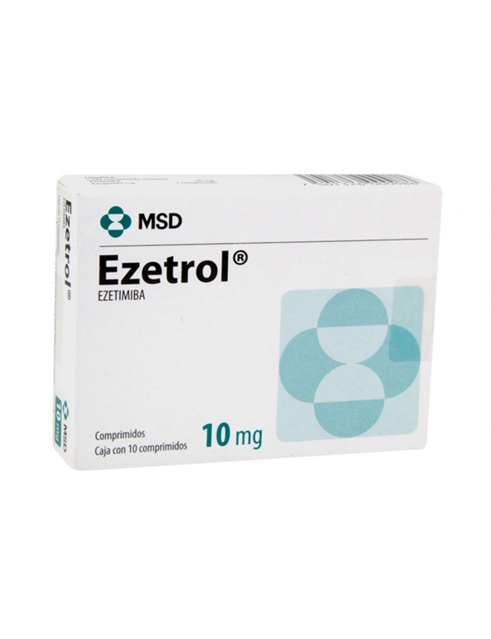 Ezetrol 10 mg Caja Con 10 Comprimidos