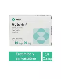 Vytorin 10/20 Caja Con 14 Comprimidos