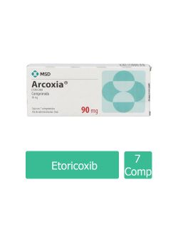 Arcoxia 90 mg Caja con 7 Comprimidos