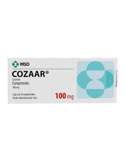 Cozaar 100 mg Caja Con 30 Comprimidos