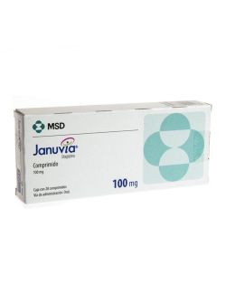 Januvia 100 mg Caja Con 28 Comprimidos