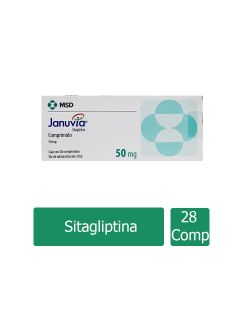 Januvia 50 mg Caja Con 28 Comprimidos