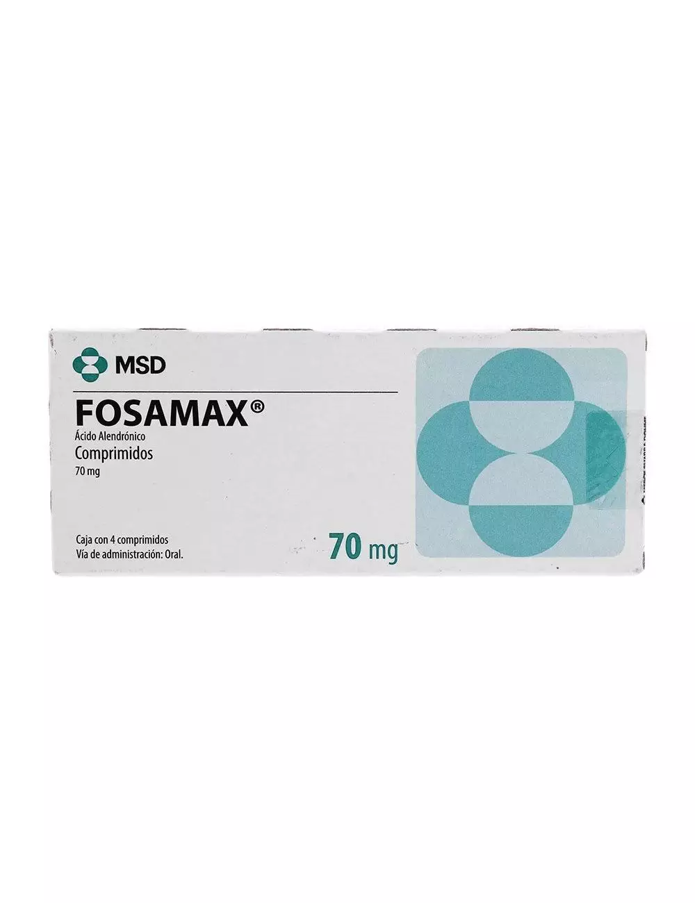 Fosamax 70 mg Caja con 4 comprimidos