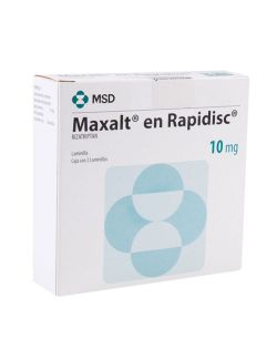 Maxalt en Rapidisc 10 mg Caja Con 2 Laminillas