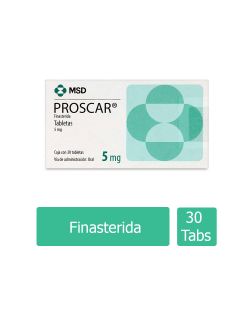 Proscar 5 mg Caja Con 30 Tabletas