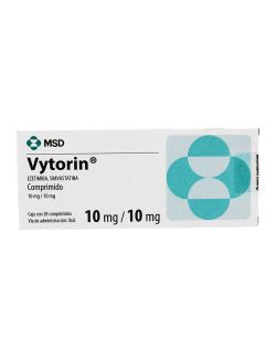 Vytorin 10mg /10mg Caja Con 28 Comprimidos