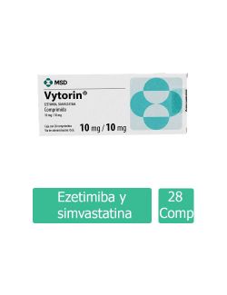 Vytorin 10mg /10mg Caja Con 28 Comprimidos