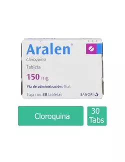 Aralen 150 mg Caja Con 30 Tabletas