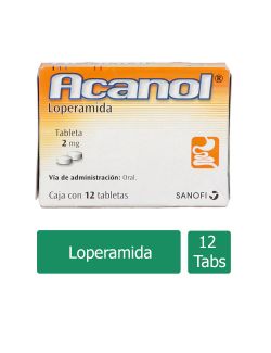 Acanol 2 mg Caja Con 12 Tabletas