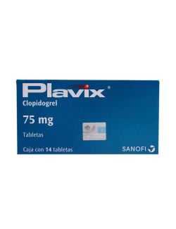 Plavix 75 mg Caja Con 14 Tabletas