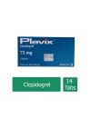 Plavix 75 mg Caja Con 14 Tabletas