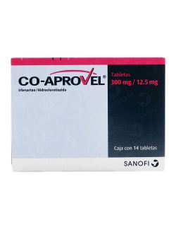 CoAprovel 300 / 12.5 mg Caja Con 14 Tabletas