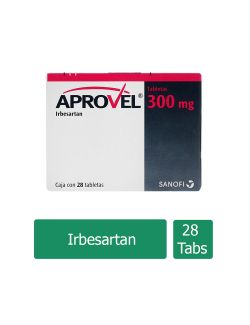 Aprovel 300 mg Caja Con 28 Tabletas