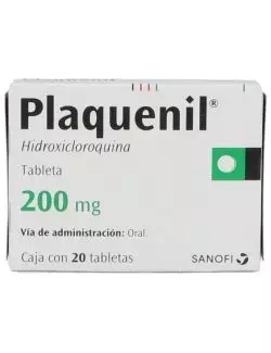 Plaquenil 200 mg Caja Con 20 Tabletas - RX