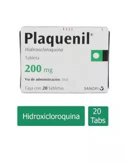 Plaquenil 200 mg Caja Con 20 Tabletas - RX