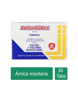 Árnica Nártex Caja Con 30 Tabletas