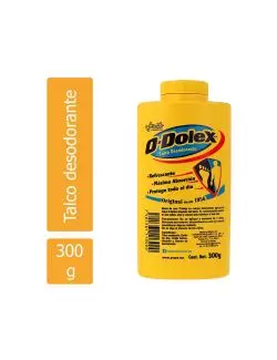 O-Dolex Con Talco Desodorante Frasco Con 300 g