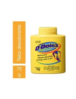 Talco Desodorante Odolex Frasco Con 75 g