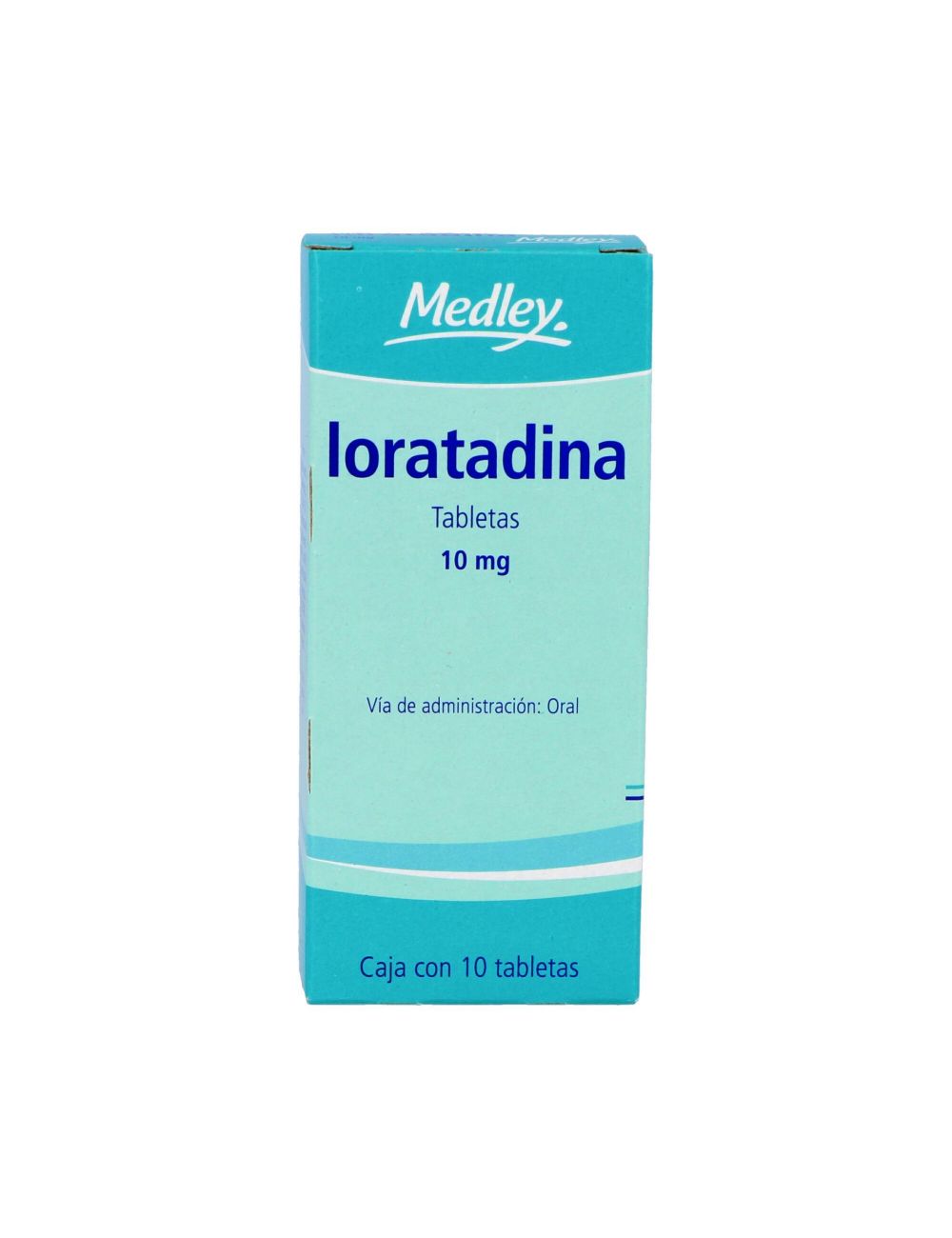 Loratadina 10 mg Caja Con 10 Tabletas