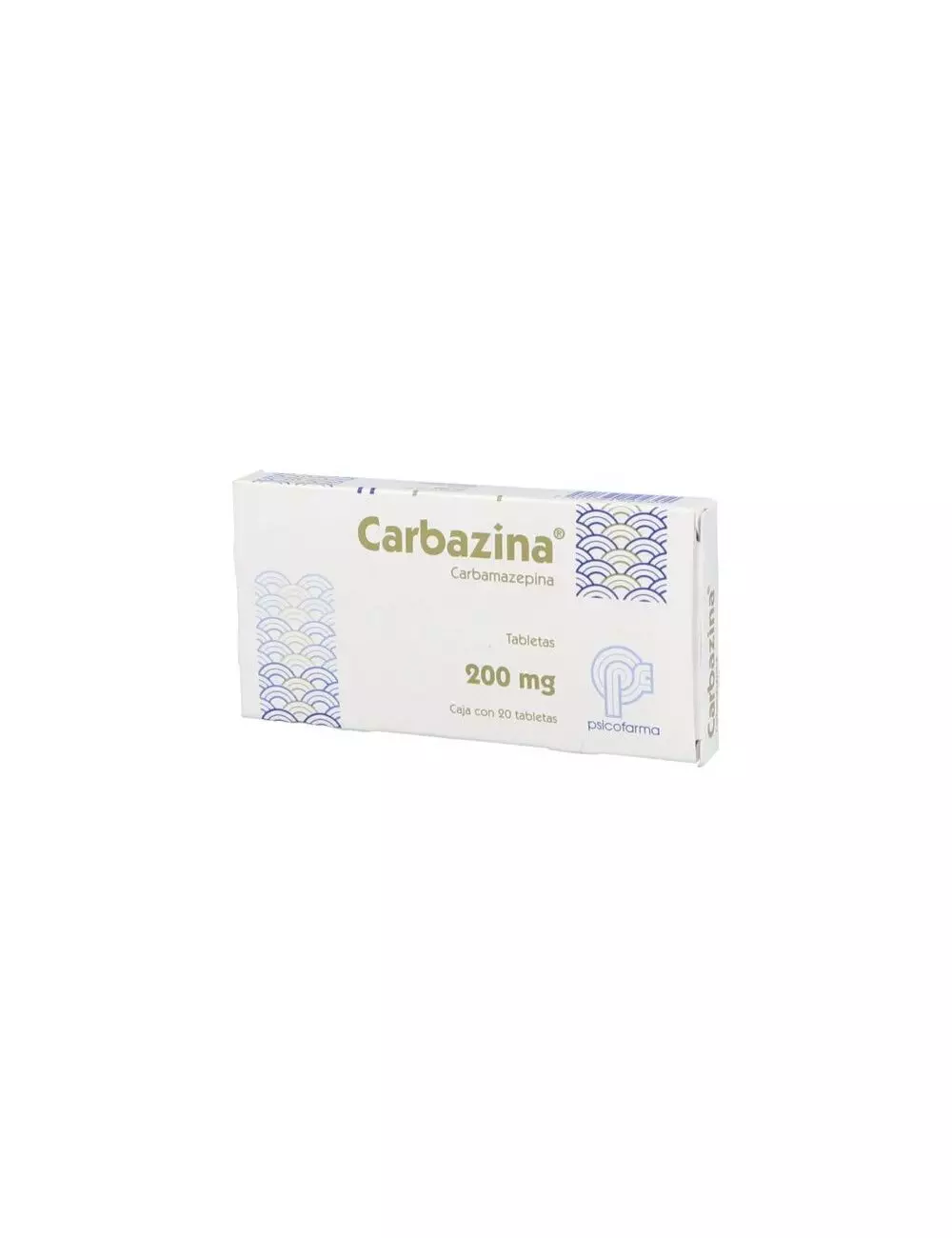 Carbazina 200 mg Caja 20 Tabletas