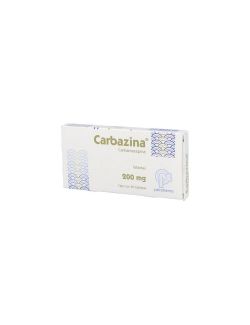 Carbazina 200 mg Caja 20 Tabletas